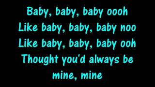 Baby Justin Bieber Lyrics [upl. by Kjersti313]