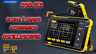 ✅ Ora loscilloscopio è disponibile per tuttiPratico oscilloscopio portatile FNIRSI DSO152 ✅ [upl. by Assenej]