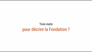 Fondation Francis Bouygues  trois mots pour décrire la Fondation [upl. by Fries]