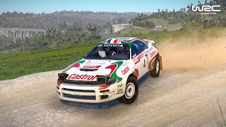 WRC Generations  Rally Portugal Stage 3 quotArganilquot 966km  1994 Toyota Celica [upl. by Vincelette]