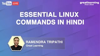 Essential Linux Commands in Hindi  Linux for Beginners  Great Learning [upl. by Granoff]