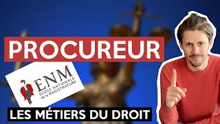 Les Métiers du Droit 7  procureur de la République salaire missions études [upl. by Artenek]