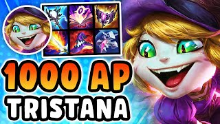 Tristana but I have 1000 AP and can instantly delete you [upl. by Amalburga554]