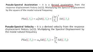 Difference between Spectral Acceleration and Pseudo Spectral Acceleration [upl. by Eillac]