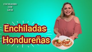 Como Hacer Unas Verdaderas Enchiladas Hondureñas English CC [upl. by Rebme]