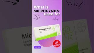 Microgynon SIDE EFFECTS 💊  What is microgynon used for [upl. by Teragramyram]