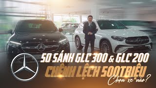 So sánh Mercedes GLC 200 4Matic và GLC 300 4matic phiên bản 2023  Nên chọn chiếc nào  Duy Mercedes [upl. by Florina]