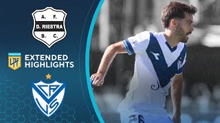 Deportivo Riestra vs Vélez Sarsfield Extended Highlights  Argentina LPF  CBS Sports Golazo [upl. by Marisa]