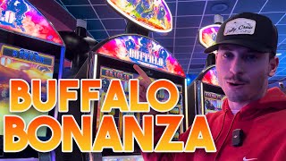 I Finally Book A Win On A Buffalo Jackpot Carnival Slot Machine At Coushatta [upl. by Brelje]