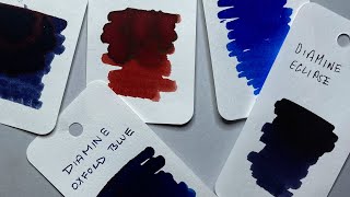 My Top 5 Diamine Inks 2024 Edition [upl. by Grayce185]