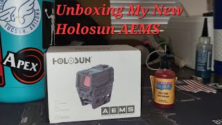 Unboxing The Holosun AEMS Replacing The Eotech 512 [upl. by Einalam897]