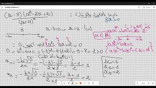 Bac math 2025 séance 1 حلول وإشارات الدالة والمعادلات [upl. by Essej537]