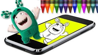 Oddbods LIVE Colouring Pages Trailer [upl. by Nollad]