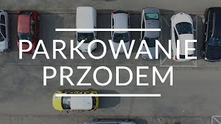 Parkowanie prostopadłe przodem  Jak zdać egzamin na prawo jazdy  8 [upl. by Atniuqal]