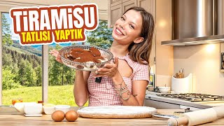 Ev Yapımı Tiramisu Tarifi  Maral Mutfakta [upl. by Sumedocin]