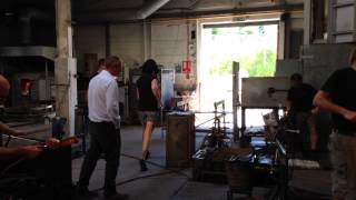 Glass Blowing  Dartington Crystal [upl. by Menendez]