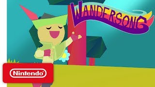 Wandersong  Launch Trailer  Nintendo Switch [upl. by Rhu]