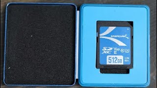 SABRENT Rocket V60 1TB SD UHS II Memory Card Review AWESOME Value [upl. by Line232]