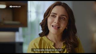 Havells Alkaline Water Purifiers  Sahi Paani Ka Sign Havells Alkaline  Telugu [upl. by Karia583]