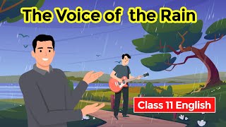 The voice of the rain class 11 animation  the voice of rain class 11 explanation [upl. by Matthew]