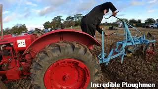 1938 International W12 19 Litre 4Cyl Tractor 16HP With Ransomes Plough [upl. by Fitting]