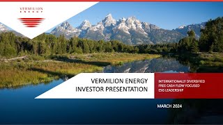 Vermilion Energy VET Q4 2023 Earnings Presentation [upl. by Alyak736]