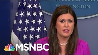 Reporter Reacts to Sarah Huckabee Sanders We Are Not Fake News  Morning Joe  MSNBC [upl. by Nirda]