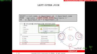 Oracle developer g11 12 Displaying Data from Multiple tables using joins 2 [upl. by Dalia]