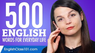 500 English Words for Everyday Life  Basic Vocabulary 25 [upl. by Charla742]