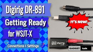 Using the DigiRig DR 891 with WSJTX [upl. by Kassi]