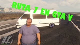 RUTA 7 HONDURAS EN GTA V RAPIDITO [upl. by Kaine]