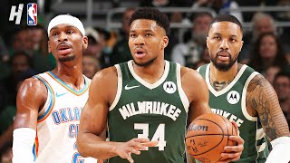 Oklahoma City Thunder vs Milwaukee Bucks  Full Game Highlights  March 24 202324 NBA Season [upl. by Serolod]