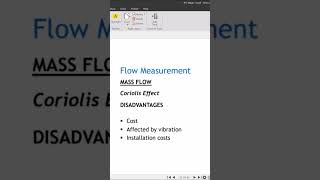 Coriolis Mass Flow Meter Advantages and Disadvantages Flow Measurement Industrial Process Control [upl. by Ytsanyd490]