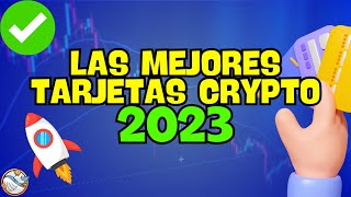 ✅LAS MEJORES TARJETAS CRYPTO 2023 BAJAS COMISIONES [upl. by Alamak130]