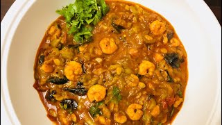 PRAWN PEERKANGAI RECIPE  RIDGE GOURD [upl. by Kenon]