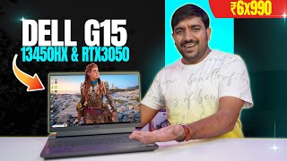 Dell G15 5530 with Intel i5 13450HX amp 6Gb RTX 3050 Gaming Laptop Unboxing amp Review⚡ [upl. by Atsok]