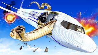 GIANT SNAKE DESTROYS PLANE Teardown [upl. by Jasper]