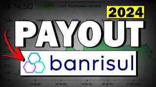 BRSR6 NOVO PAYOUT MESMO DIVIDENDOS POR AÃ‡ÃƒO VALE A PENA INVESTIR EM BANRISUL [upl. by Anatnas]