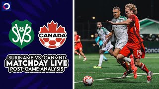 ANALYSIS CanMNT 🇨🇦 earn win vs Suriname 🇸🇷 in Leg 1 of Concacaf Nations League QFs Nov 15 2024 [upl. by Ylimme]