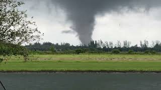 Tornado strikes Westlake Florida [upl. by Sacram]