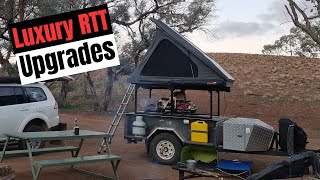 Roof Top Tent Upgrades for Comfort [upl. by Nosnar888]