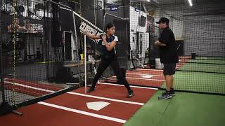 Creating POWERSeparation with PVC Pipe Softball Hitting Drill [upl. by Littman]