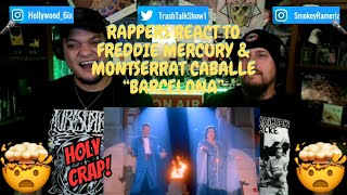 Rappers React To Freddie Mercury and Montserrat Caballé quotBarcelonaquot [upl. by Euqinor]