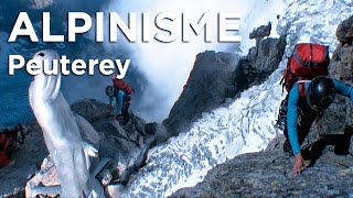 1 Intégrale de Peuterey Courmayeur Chamonix Mont Blanc escalade alpinisme montagne [upl. by Ahsaei]