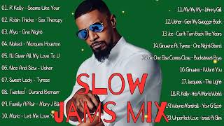 Old Schoo RampB Slow Jams Mix Joe Monica Gerald Levert Faith Evans Aaliyah Keith Sweat amp More [upl. by Esyned]