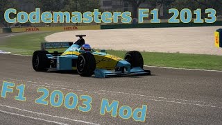 Codemasters F1 2013 2003 Mod I FAlonso lap in Melbourne [upl. by Odin]