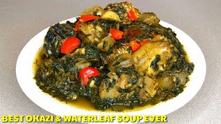 How to Make Waterleaf Soup with Turkey  Ma Grandmas Style [upl. by Akirdnas]