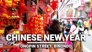 Welcoming Chinese New Year 2023 at the Oldest Chinatown in the World  Ongpin Binondo Manila [upl. by Anna-Maria767]