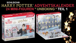 Schleich ® Harry Potter ™ MiniFiguren Adventskalender Serie 1  Wizarding World ™ Unboxing Teil 1 [upl. by Elna]