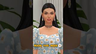 Hair you need 🌼 kabel hairstyle hair sims4cas sims4cc thesims4building thesims4cc [upl. by Peti]